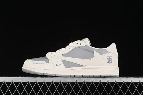 All categories Air Jordan Jordan series basketball shoes Air Jordan 1 Low High-end customized low-top sneakers Travis Scott x Fragment Design x Air Jordan 1 Low OG SP AJ1 Joe 1 Burberry joint-beige small double hook low-top cultural casual sneakers BB6588-31